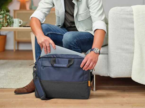 Torba na laptopa 16 cali Lisboa niebieska