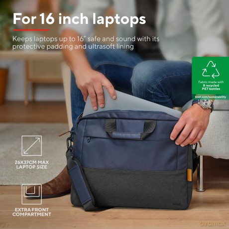 Torba na laptopa 16 cali Lisboa niebieska