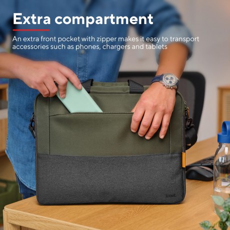 Torba na laptopa 16 cali Lisboa zielona