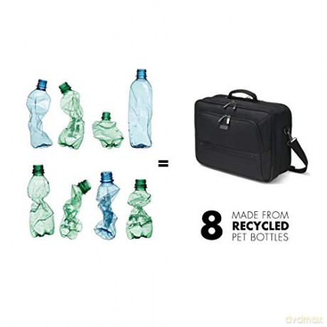 Torba na laptopa Eco Multi Twin Select 14-15.6 cali, czarna