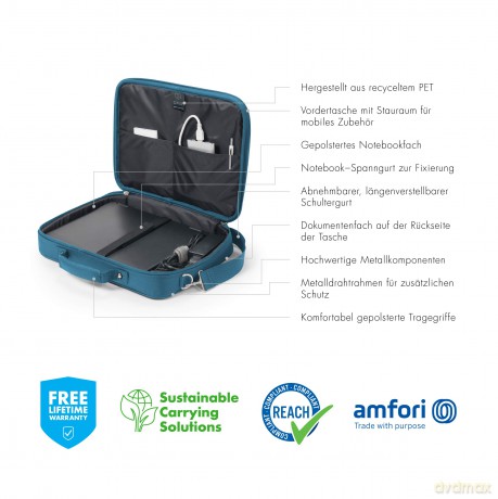 Torba na notebooka Eco Multi BASE 15-17.3 niebieska