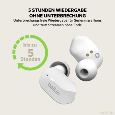 True Wireless Headphones White BT