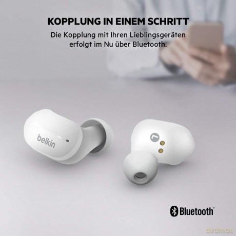 True Wireless Headphones White BT
