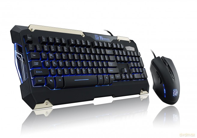 Tt eSPORTS Klawiatura dla graczy - COMMANDER Gaming Gear Combo