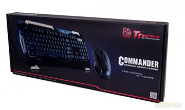Tt eSPORTS Klawiatura dla graczy - COMMANDER Gaming Gear Combo