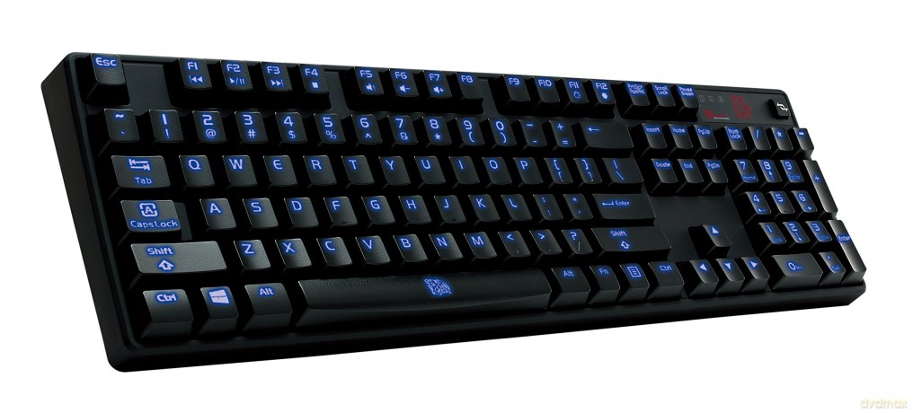 Tt eSPORTS Mechaniczna klawiatura dla graczy - Poseidon Z illuminated Blue Switch 1000Hz