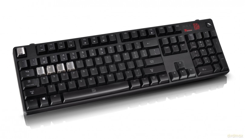 Tt eSPORTS Metalcaps - Metalowe klawisze QWER + ESC (5szt)