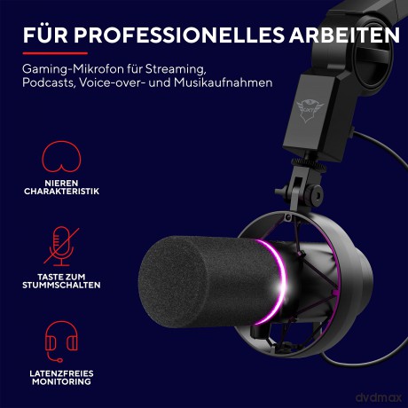 Uchwyt i mikrofon GXT 255+ ONYX