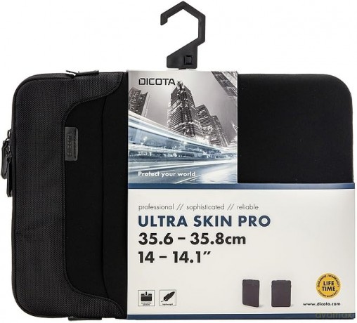 Ultra Skin PRO 14-14.1'' Black notebook/ultrabook