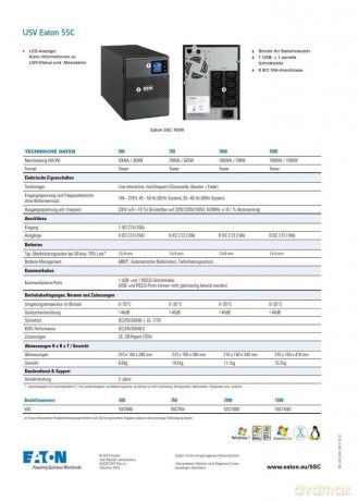 UPS 5SC 750i 5SC750i