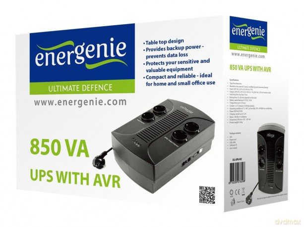 UPS 850VA Line-Interactive,4xSchuko,LED