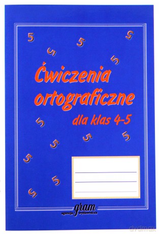 Ćwiczenia ortograficzne 4-5 GRAM [KSIĄŻKA]