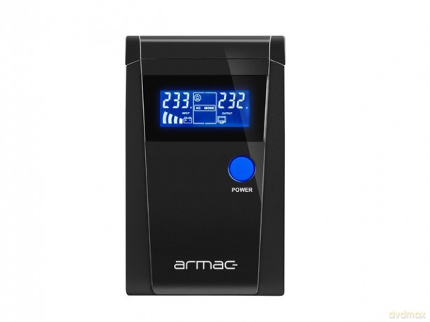 UPS Line-In 850VA Office Pure Sine Wave LCD 2X230v schuko Metalowa obudowa