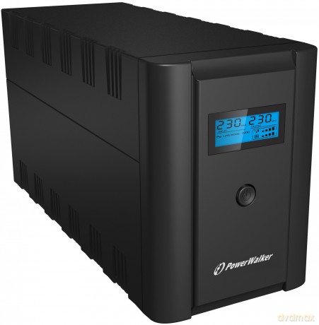 UPS LINE-INTERACTIVE 1200VA 2X 230V PL + 2XIEC OUT, RJ11/RJ45 IN/OUT, USB, LCD