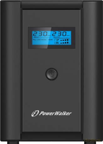 UPS LINE-INTERACTIVE 2200VA 2x SCHUKO + 2x IEC OUT, RJ11/45 IN/OUT, USB, LCD