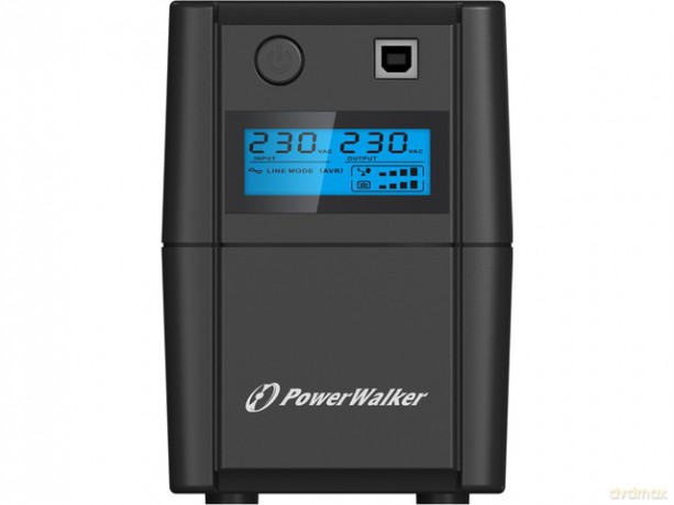 UPS LINE-INTERACTIVE 650VA 2X 230V PL OUT, RJ11 IN/OUT, USB, LCD