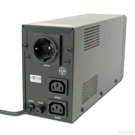 UPS LINE-INTERACTIVE 650VA 2X IEC, 1X SCHUKO 230V, LCD