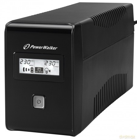 UPS LINE-INTERACTIVE 650VA 2X SCHUKO OUT, RJ11 IN/ OUT, USB, LCD