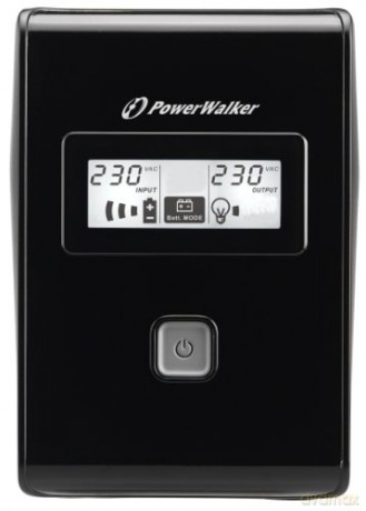 UPS LINE-INTERACTIVE 650VA 2X SCHUKO OUT, RJ11 IN/ OUT, USB, LCD