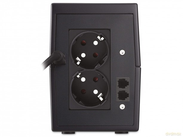 UPS LINE-INTERACTIVE 650VA 2X SCHUKO, RJ11 IN/OUT, USB, LCD