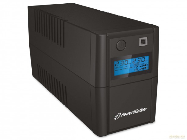 UPS LINE-INTERACTIVE 650VA 2X SCHUKO, RJ11 IN/OUT, USB, LCD