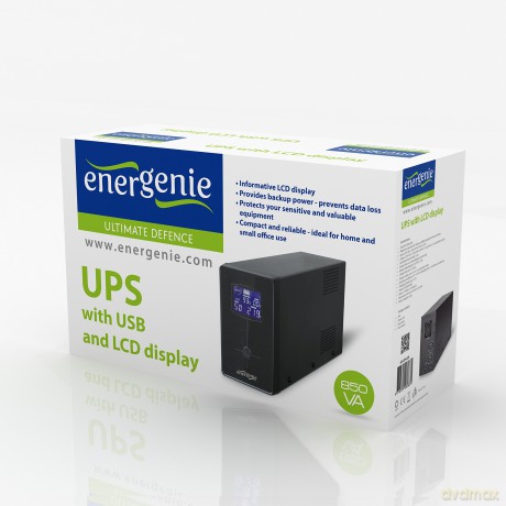 UPS LINE-INTERACTIVE 850VA 2X IEC 230V OUT, USB, LCD