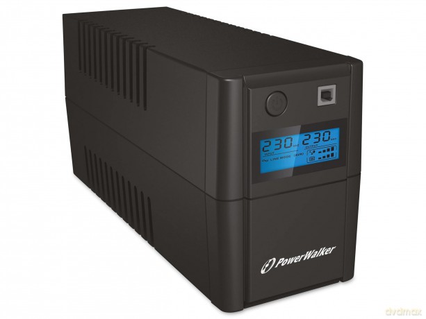 UPS LINE-INTERACTIVE 850VA 2X SCHUKO, RJ11 IN/OUT, USB, LCD
