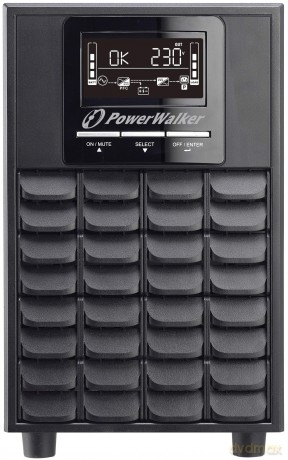 UPS On-Line 1/1 fazy 1500VA CG PF1, USB/RS232, 4x IEC C13, EPO