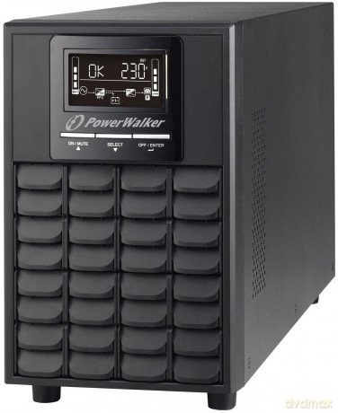 UPS On-Line 1/1 fazy 1500VA CG PF1, USB/RS232, 4x IEC C13, EPO