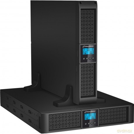 UPS ON-LINE 1000VA 8X IEC OUT, USB/RS-232, LCD, RACK 19''/TOWER, POWER FACTOR 0,9