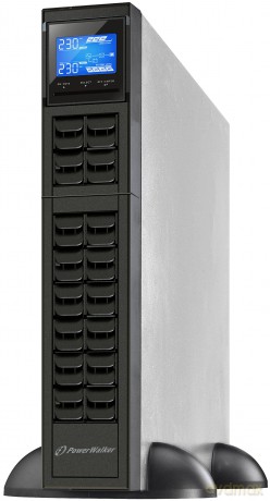 UPS ON-LINE 1000VA CRS 3x IEC OUT, USB/RS-232, LCD, RACK 19''/TOWER, 6A CHARGER