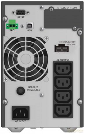 UPS On-Line 1000VA TGB 4x IEC, LCD, EPO, USB/RS-232 Tower