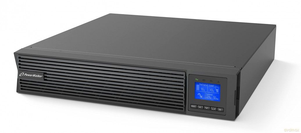 UPS ON-LINE 1500 VA ICR IOT PF1.0 8X IEC OUT, USB/RS-232, LCD