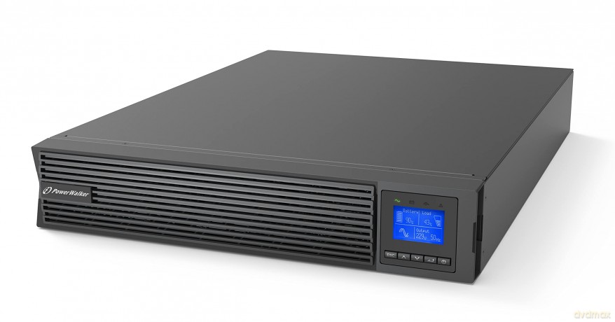 UPS ON-LINE 2000 VA ICR IOT PF1.0 8X IEC OUT, USB/RS-232, LCD, T