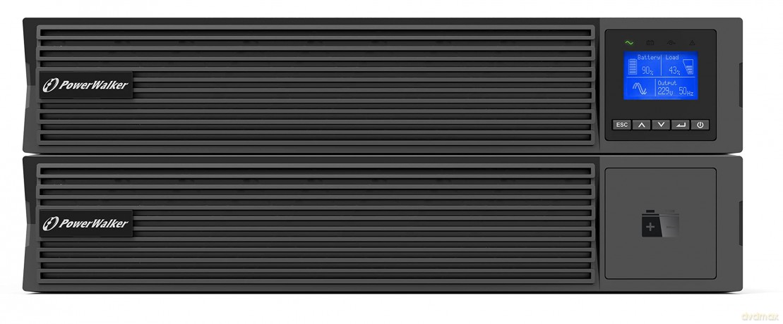 UPS ON-LINE 2000 VA ICR IOT PF1.0 8X IEC OUT, USB/RS-232, LCD, T