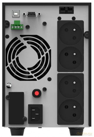 UPS ON-LINE 2000VA AT 4X FR OUT, USB/RS-232, LCD, TOWER, EPO