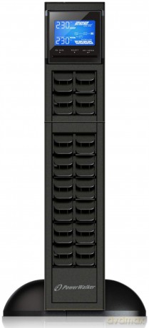 UPS ON-LINE 2000VA CRS 4x IEC OUT, USB/RS-232, LCD, RACK 19''/TOWER, 6A CHARGER