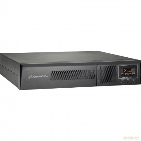 UPS On-Line 2000VA PF1 USB/RS232, LCD, 8x IEC OUT, Rack 19''/Tower