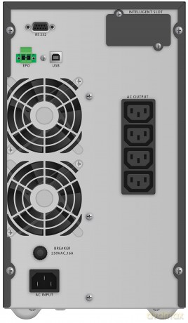 UPS ON-LINE 2000VA TG 4x IEC OUT, USB/RS-232, LCD, TOWER, EPO