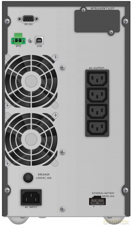 UPS On-Line 2000VA TGB 4x IEC, LCD, EPO, USB/RS-232 Tower