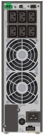 UPS ON-LINE 2000VA TGS 3x IEC OUT, USB/RS-232, LCD, TOWER, EPO