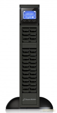 UPS ON-LINE 3000VA 4X IEC + TERMINAL OUT, USB/RS-232, LCD, RACK 19''/TOWER