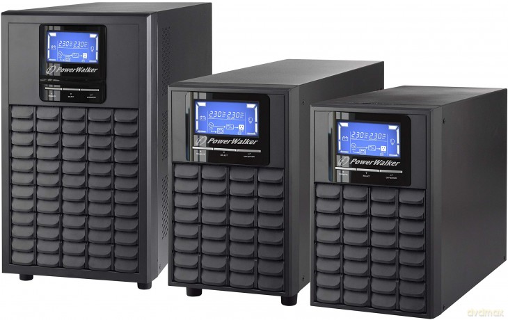 UPS ON-LINE 3000VA 4X IEC OUT, USB/RS-232, LCD, TOWER