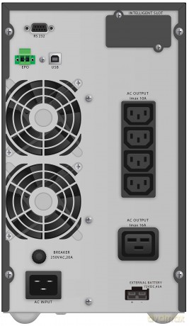 UPS On-Line 3000VA TGB 4x IEC, LCD, EPO, USB/RS-232 Tower