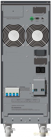 UPS ON-LINE 3-FAZOWY 10 KVA 2X IEC, TERMINAL OUT, USB/RS-232, EPO, LCD, TOWER