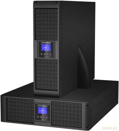 UPS ON-LINE 6000VA 4X IEC + 2X IEC/C19 + TERMINAL OUT,USB/RS-232,LCD,RACK 19''