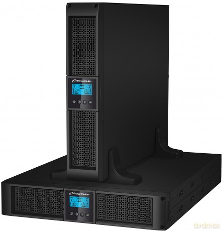 UPS POWER WALKER ON-LINE 1500VA 8X IEC OUT, USB/RS-232, LCD, RACK 19''/TOWER, POWER FACTOR 0,9