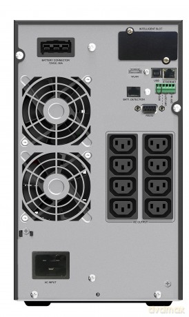 UPS POWERWALKER ON-LINE 1/1 fazy 2000VA ICT IOT PF1 USB/RS-232, 8X IEC C13, C14 EPO, wolnostojący