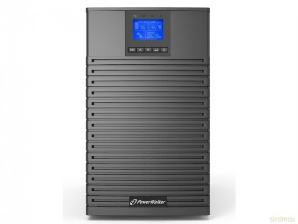 UPS POWERWALKER ON-LINE 1/1 FAZY 3000VA ICT IOT PF1 USB/RS-232, 8X IEC C13 + 1X C19, C20 EPO, TOWER