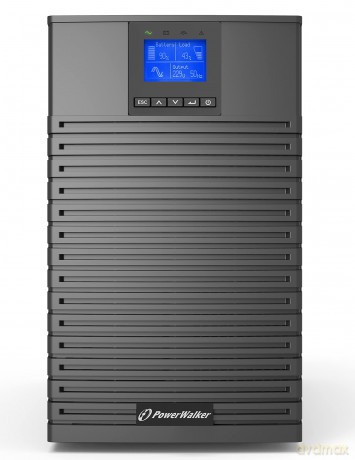 UPS POWERWALKER ON-LINE 1/1 FAZY 3000VA ICT IOT PF1 USB/RS-232, 8X IEC C13 + 1X C19, C20 EPO, TOWER